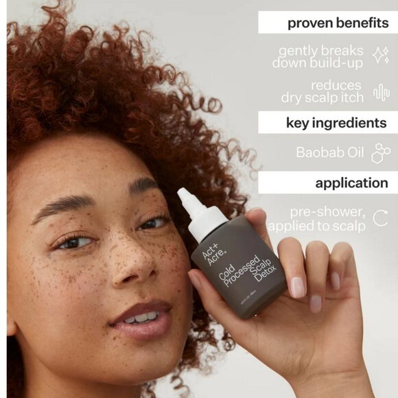 Act+Acre Cold Processed Scalp Detox Oil New in Box! - Picture 10 of 10